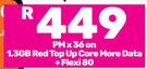 2 x MI Redmi 14C Smartphone-On 1.3GB Red Top Up Core More Data + Flexi 80