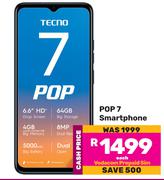 Tecno Pop 7 Smartphone-Each