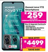 Huawei Nova Y72 Smartphone-Each
