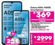  Samsung Galaxy A05s 128GB Smartphone-Each