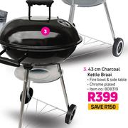 Expert Grill 43cm Charcoal Kettle Braai