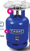 CADAC  3Kg Cylinder Plus Cooker Pack