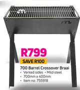 Megamaster 700 Barrel Crossover Braai