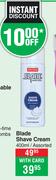 Blade Shave Cream Assorted-400ml