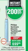 Philips Sonicare Electric Toothbrush S2100 416661