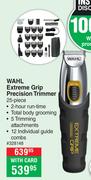 Wahl Extreme Grip Precision Trimmer 328148-25 Piece