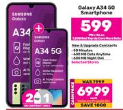 Samsung Galaxy A34 5G Smartphone-Each