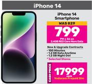Apple iPhone 14 Smartphone-On 2.4GB Red Core More Data