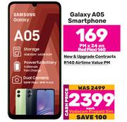 Samsung Galaxy A05 Smartphone-On Red Flexi 140