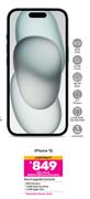 Apple iPhone 15-On 200 Min Red Core More Data
