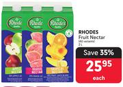 Rhodes Fruit Nectar (All Variants)-2L Each
