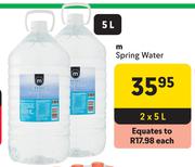 M Spring Water-2 x 5L