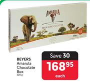 Beyers Amarula Chocolate Box-220g Each