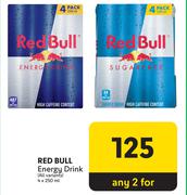 Red Bull Energy Drink (All Variants)-For 2 x 4 x 250ml