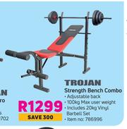 Trojan bench 2025 price at game