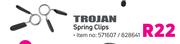 Trojan Spring Clips