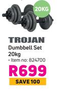 Trojan 20kg Dumbbell Set 