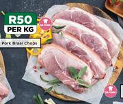 SA Pork Braai Chops-Per Kg