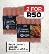 Food Lover's Cheese Russians-For 2 x 450g