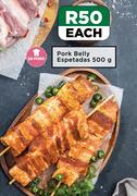 SA Pork Belly Espetadas-500g Each