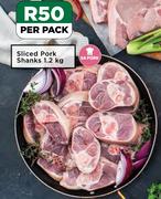 SA Pork Sliced Pork Shanks-1.2Kg Per Pack