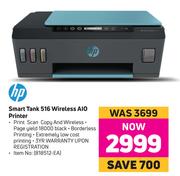 HP Smart Tank 516 Wireless AIO Printer