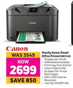 Canon Maxify Home/ Small Office Printer (MB5140)