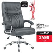 Jefferson High Back Chair