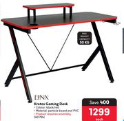 Linx Kratos Gaming Desk