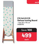 Primaries Deluxe Ironing Board-Each