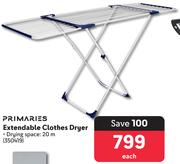 Primaries Extendable Clothes Dryer-Each