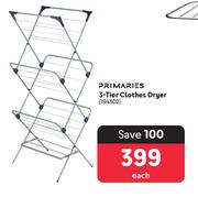 Primaries 3 Tier Clothes Dryer-Each
