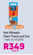 Hot Wheels Start Track And Car-Each