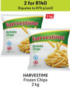 Harvestime Frozen Chips-For 2 x 2kg