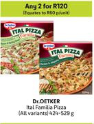 Dr.Oetker Ital Familia Pizza (All Variants)-For Any 2 x 424-529g