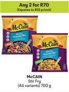 McCain Stir Fry(All Variants)-For Any 2 x 700g