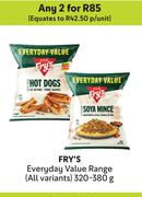 Fry's Everyday Value Range (All Variants)-For Any 2 x 320-380g