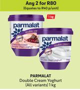 Parmalat Double Cream Yoghurt(All Variants)-For Any 2 x 1kg