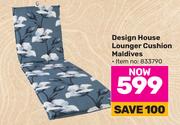 Design House Lounger Cushion Maldives