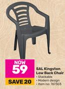 Sal Kingston Low Back Chair