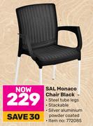 Sal Monaco Chair Black