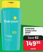 Everysun Family Lotion SPF50-200ml