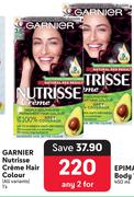Garnier Nutrisse Creme Hair Colour (All Variants)-For Any 2