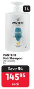 Pantene Hair Shampoo (All Variants)-1Ltr