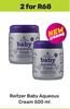Reitzer Baby Aqueous Cream-For 2 x 500ml