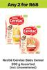 Nestle Cerelac Baby Cereal Assorted (Incl. Unsweetened)-For Any 2 x 200g