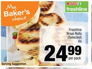 Freshline Braai Rolls (Selected)-6s Per Pack
