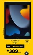 Apple iPad 10.2" Screen (9th Gen) 64GB LTE-On My MTN Choice 8GB