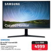Samsung 32"(81cm) Curved LED Monitor 403333