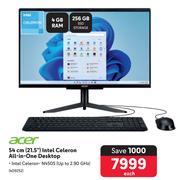 Acer 21.5"(54cm) Intel Celeron All-In-One Desktop 409252